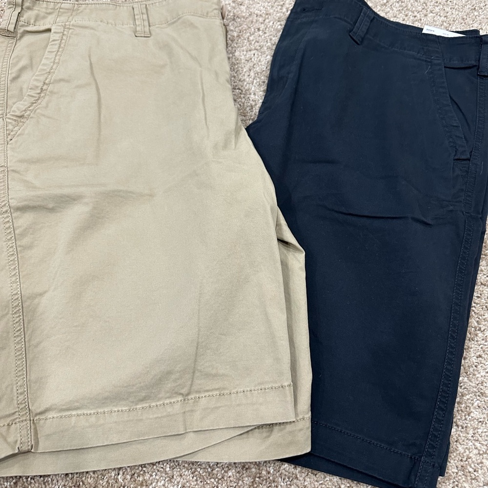 Kohls Sonoma Everyday flat front shorts (2 pairs)